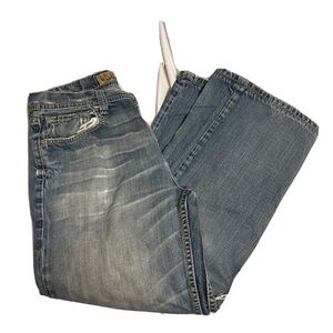 Vintage BKE Tyler Mens Straight Leg 32 R Blue Denim Jeans 32x26